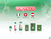 Tablet Screenshot of borotalco.com